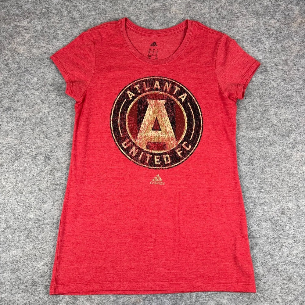 Adidas‎ Atlanta United FC T-Shirt Red Womens Large L